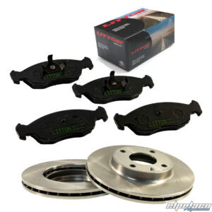 Kit Discos Y Pastillas Chevrolet Corsa 1996-2008 1.6 Del