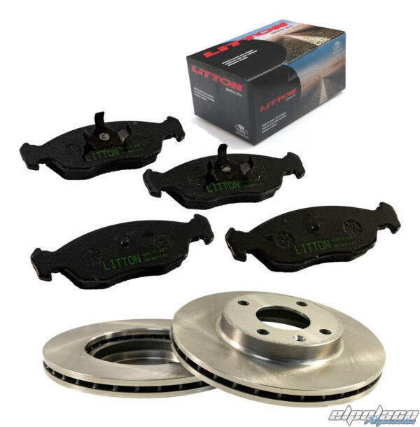 Kit Discos Y Pastillas Chevrolet Corsa 1996-2008 1.6 Del