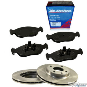 Kit Discos Y Pastillas Chevrolet Corsa 2009-2018 1.4 Del
