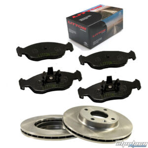 Kit Discos Y Pastillas Chevrolet Corsa 2009-2018 1.4 DEL